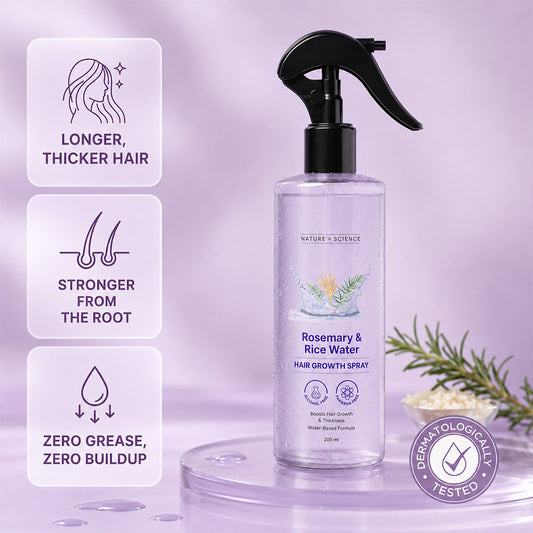 Rosemary & Rice Water Hair Spray