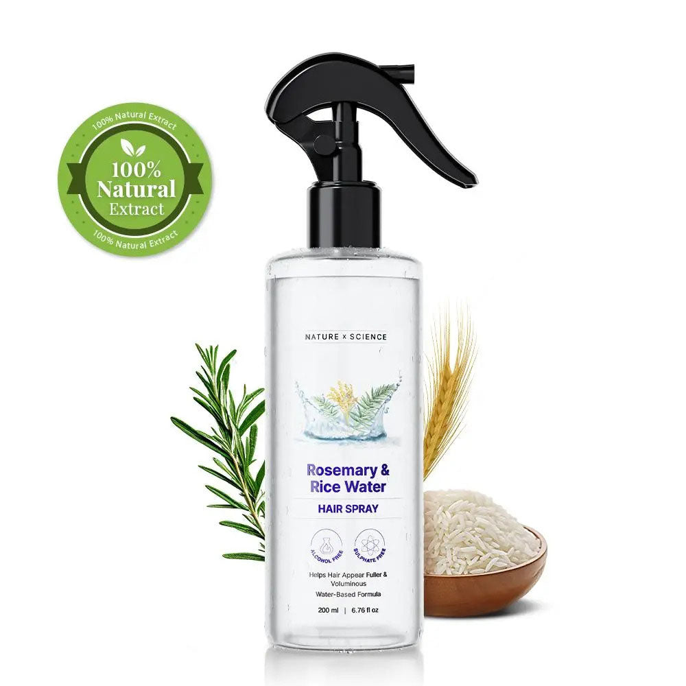 Rosemary & Rice Water Hair Growth Spray
