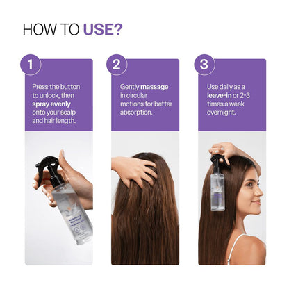 Rosemary & Rice Water Hair Spray